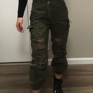 CARMAR Baggy Grinded Cargo Pants